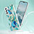 Custodia Silicone Gel Morbida Fantasia Modello Cover Y13B per Samsung Galaxy S22 Plus 5G