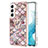 Custodia Silicone Gel Morbida Fantasia Modello Cover Y15B per Samsung Galaxy S21 5G