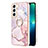 Custodia Silicone Gel Morbida Fantasia Modello Cover Y16B per Samsung Galaxy S21 5G