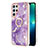 Custodia Silicone Gel Morbida Fantasia Modello Cover Y16B per Samsung Galaxy S21 Ultra 5G