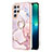 Custodia Silicone Gel Morbida Fantasia Modello Cover Y16B per Samsung Galaxy S21 Ultra 5G