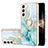 Custodia Silicone Gel Morbida Fantasia Modello Cover Y16B per Samsung Galaxy S24 5G