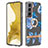 Custodia Silicone Gel Morbida Fantasia Modello Cover Y17B per Samsung Galaxy S21 Plus 5G
