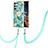 Custodia Silicone Gel Morbida Fantasia Modello Cover Y19B per Samsung Galaxy S23 Ultra 5G Verde