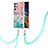 Custodia Silicone Gel Morbida Fantasia Modello Cover Y20B per Samsung Galaxy S21 Ultra 5G Multicolore