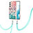 Custodia Silicone Gel Morbida Fantasia Modello Cover Y20B per Samsung Galaxy S23 Plus 5G Multicolore