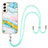 Custodia Silicone Gel Morbida Fantasia Modello Cover Y21B per Samsung Galaxy S21 Plus 5G