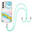 Custodia Silicone Gel Morbida Fantasia Modello Cover Y21B per Samsung Galaxy S23 5G