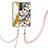 Custodia Silicone Gel Morbida Fantasia Modello Cover Y22B per Samsung Galaxy S21 5G Bianco