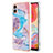 Custodia Silicone Gel Morbida Fantasia Modello Cover YB4 per Samsung Galaxy M04