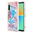 Custodia Silicone Gel Morbida Fantasia Modello Cover YB4 per Sony Xperia 10 IV