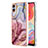 Custodia Silicone Gel Morbida Fantasia Modello Cover YB7 per Samsung Galaxy A04 4G Multicolore