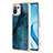 Custodia Silicone Gel Morbida Fantasia Modello Cover YB7 per Xiaomi Mi 11 Lite 5G NE Verde