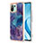 Custodia Silicone Gel Morbida Fantasia Modello Cover YB7 per Xiaomi Mi 11 Lite 5G Viola