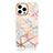 Custodia Silicone Gel Morbida Fantasia Modello Cover YJ1 per Apple iPhone 13 Pro Max Multicolore