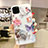 Custodia Silicone Gel Morbida Fiori Cover H06 per Apple iPhone 11 Pro Multicolore