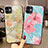 Custodia Silicone Gel Morbida Fiori Cover H09 per Apple iPhone 11