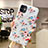 Custodia Silicone Gel Morbida Fiori Cover H11 per Apple iPhone 11 Multicolore