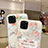 Custodia Silicone Gel Morbida Fiori Cover H17 per Apple iPhone 11 Pro