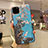 Custodia Silicone Gel Morbida Fiori Cover H20 per Apple iPhone 11 Pro Max Multicolore