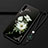 Custodia Silicone Gel Morbida Fiori Cover K01 per Huawei P30 Nero