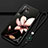 Custodia Silicone Gel Morbida Fiori Cover K02 per Huawei P40 Lite 5G Marrone