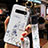 Custodia Silicone Gel Morbida Fiori Cover K02 per Samsung Galaxy S10