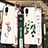 Custodia Silicone Gel Morbida Fiori Cover P01 per Huawei P20
