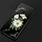 Custodia Silicone Gel Morbida Fiori Cover per Huawei Honor 8X Nero