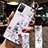 Custodia Silicone Gel Morbida Fiori Cover per Huawei Honor X10 Max 5G