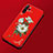 Custodia Silicone Gel Morbida Fiori Cover per Huawei P30 Pro New Edition