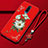 Custodia Silicone Gel Morbida Fiori Cover per Oppo RX17 Pro Multicolore
