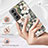 Custodia Silicone Gel Morbida Fiori Cover per Samsung Galaxy S23 Plus 5G
