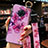 Custodia Silicone Gel Morbida Fiori Cover per Vivo Nex 3S