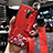 Custodia Silicone Gel Morbida Fiori Cover per Xiaomi Redmi 9