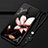 Custodia Silicone Gel Morbida Fiori Cover per Xiaomi Redmi K30 4G Marrone