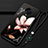 Custodia Silicone Gel Morbida Fiori Cover per Xiaomi Redmi K30 Pro Zoom Nero
