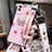 Custodia Silicone Gel Morbida Fiori Cover S01 per Huawei Honor Play4 Pro 5G Rosa