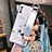 Custodia Silicone Gel Morbida Fiori Cover S01 per Huawei Honor X10 Max 5G Multicolore