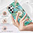 Custodia Silicone Gel Morbida Fiori Cover S01 per Samsung Galaxy S22 Ultra 5G