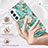 Custodia Silicone Gel Morbida Fiori Cover S01 per Samsung Galaxy S23 5G