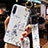 Custodia Silicone Gel Morbida Fiori Cover S02 per Samsung Galaxy A70