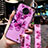 Custodia Silicone Gel Morbida Fiori Cover S02 per Xiaomi Redmi K30 Pro 5G