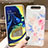 Custodia Silicone Gel Morbida Fiori Cover S03 per Samsung Galaxy A80
