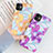 Custodia Silicone Gel Morbida Fiori Cover S04 per Apple iPhone 11