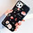 Custodia Silicone Gel Morbida Fiori Cover S04 per Apple iPhone 11 Pro