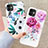 Custodia Silicone Gel Morbida Fiori Cover S06 per Apple iPhone 11