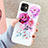 Custodia Silicone Gel Morbida Fiori Cover S06 per Apple iPhone 11