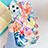 Custodia Silicone Gel Morbida Fiori Cover S06 per Apple iPhone 11 Pro Arancione