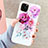 Custodia Silicone Gel Morbida Fiori Cover S06 per Apple iPhone 11 Pro Max